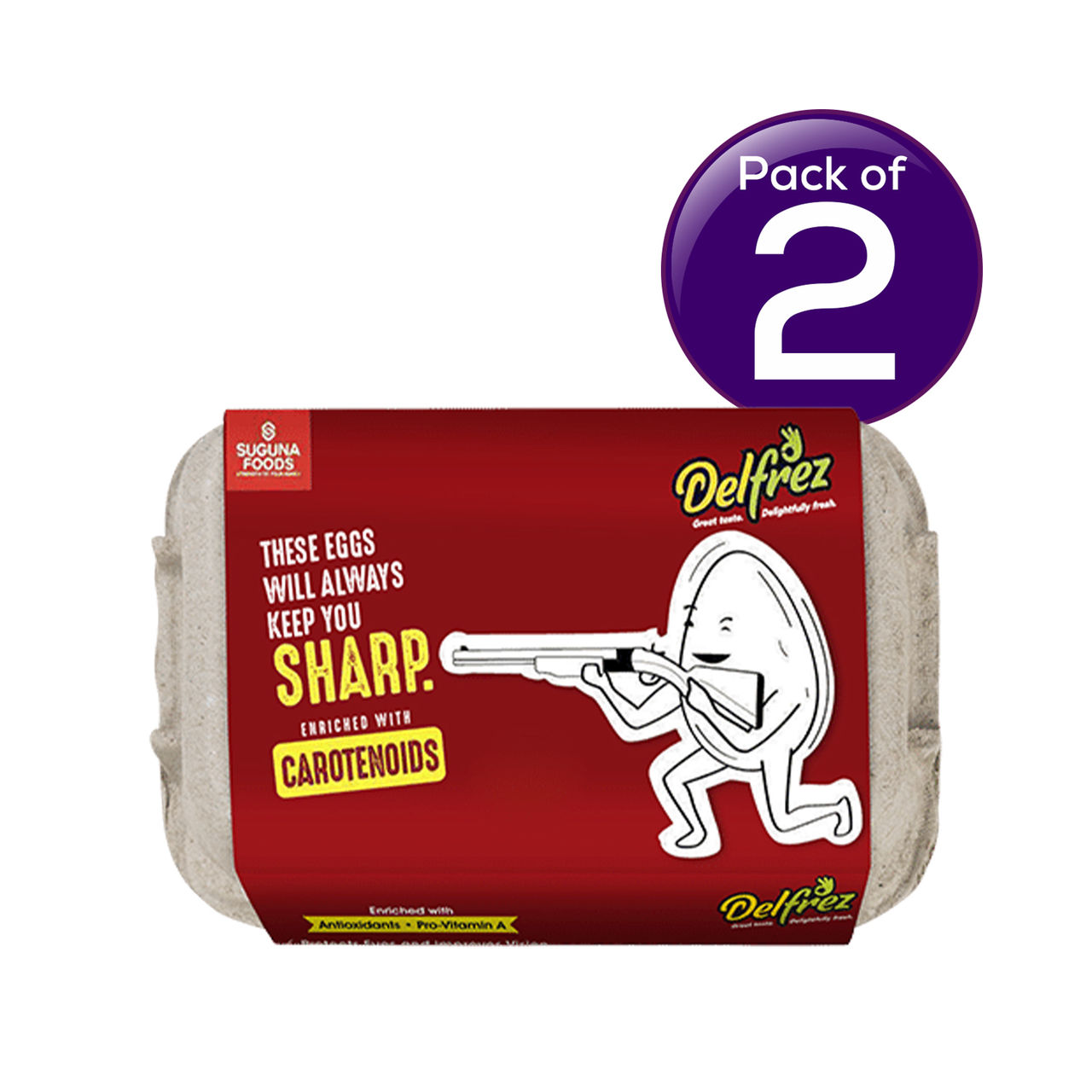 Suguna Delfrez Sharp Egg 6 pc Combo