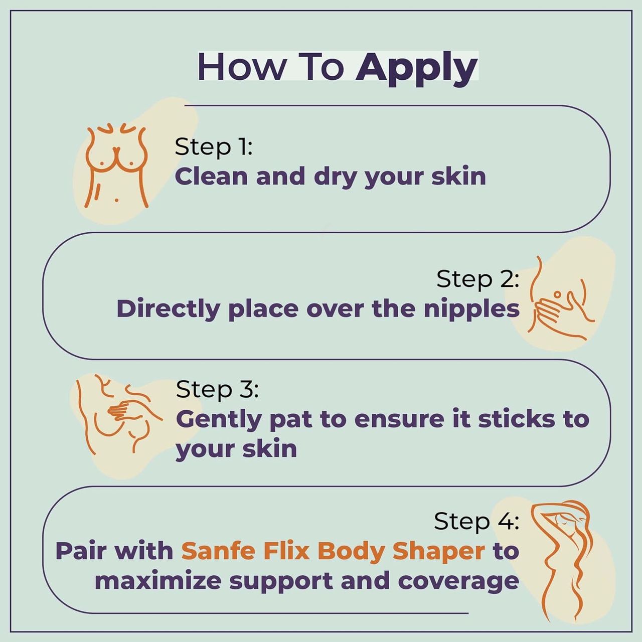 Sanfe Flix Reusable Silicone Nipple Cover