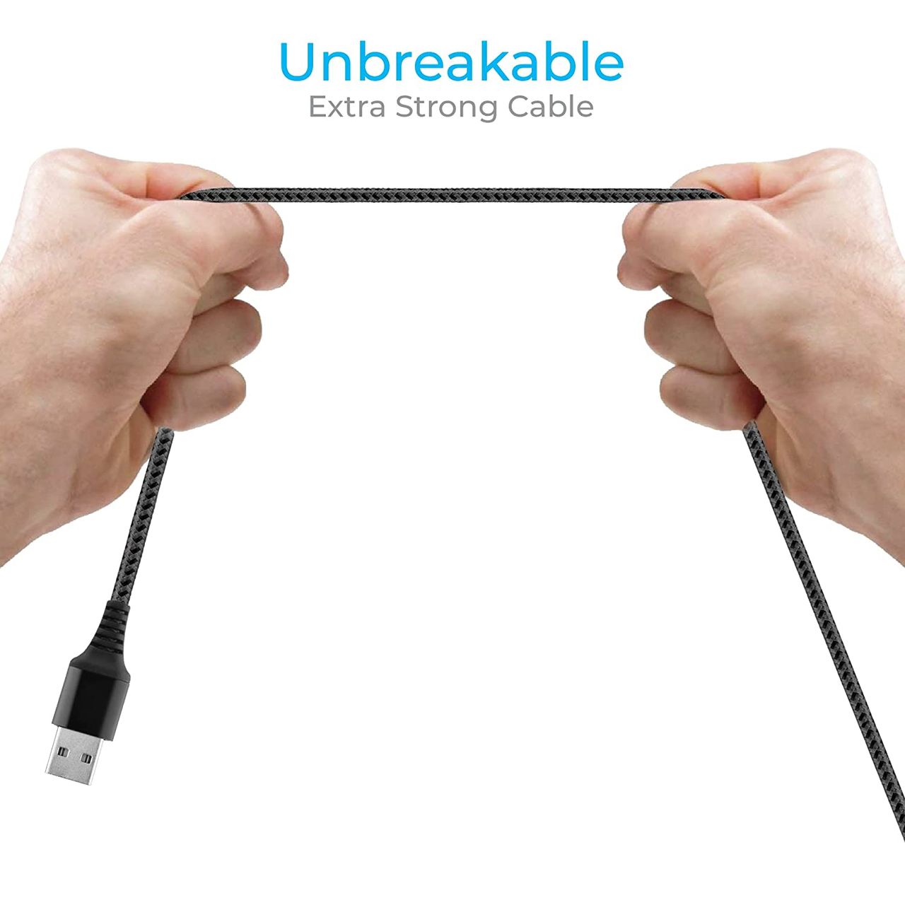 Ambrane Rcm 15 USB cable Micro USB port 1.5 m - Black | Micro USB Connector
