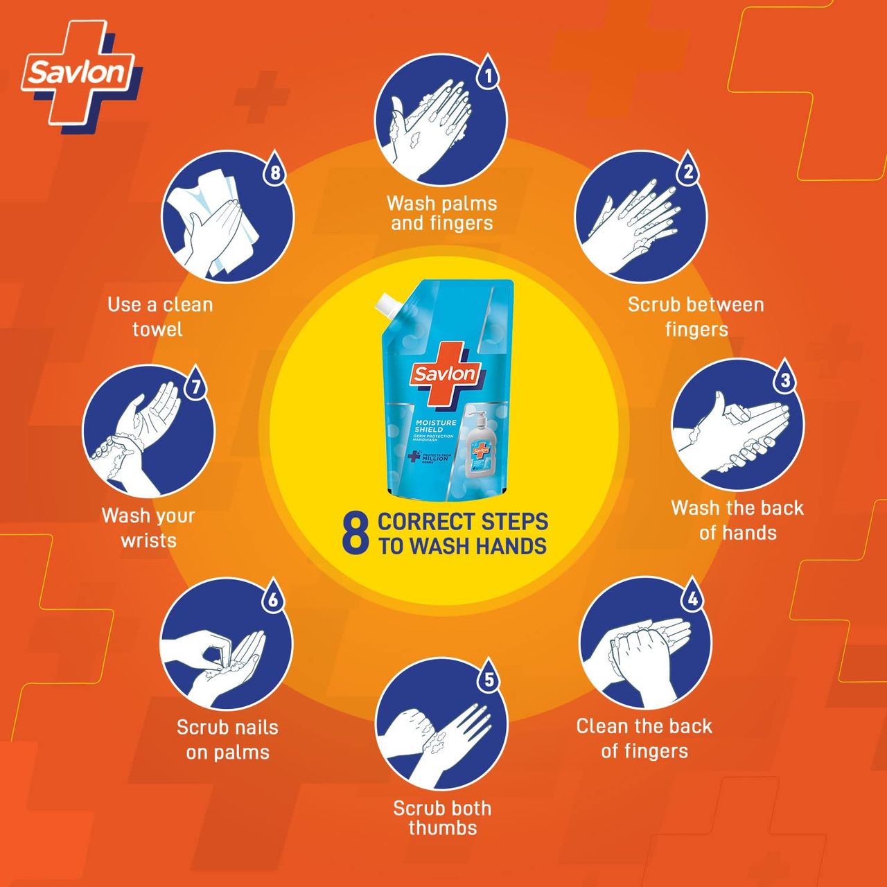 Savlon Handwash Moisture Shield Pouch