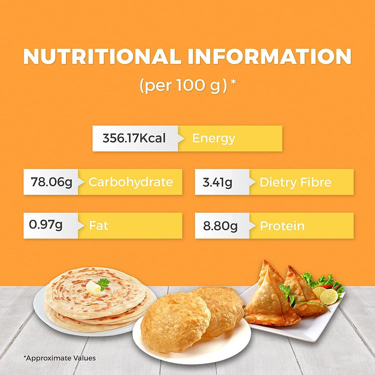 Vijay Maida Flour 1 kg Combo