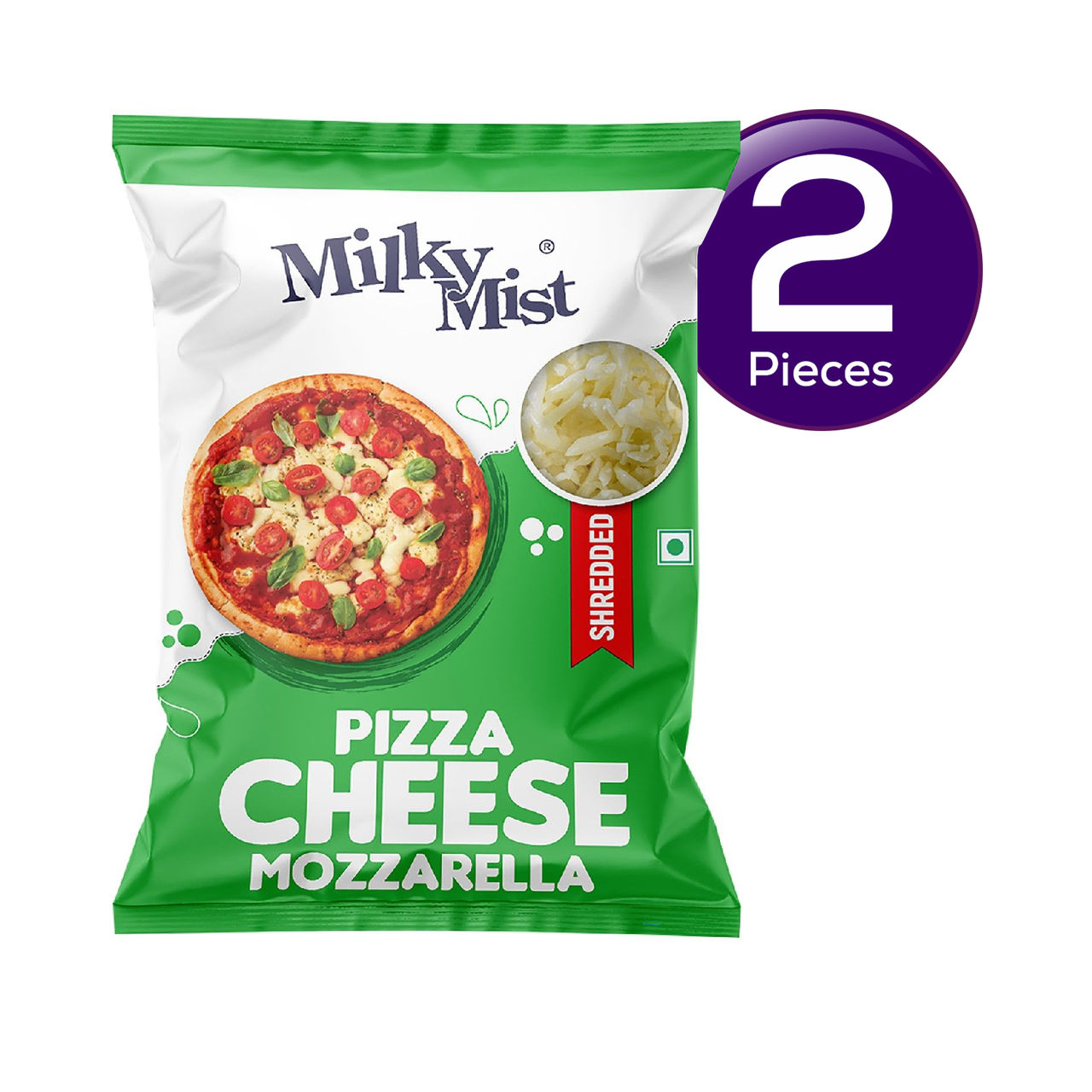 Milky Mist Shredded Mozzarella Pizza Cheese 200 g Combo