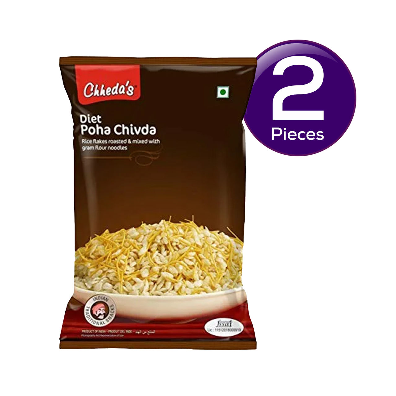 Chheda's Diet Poha Chivda 170 g Combo