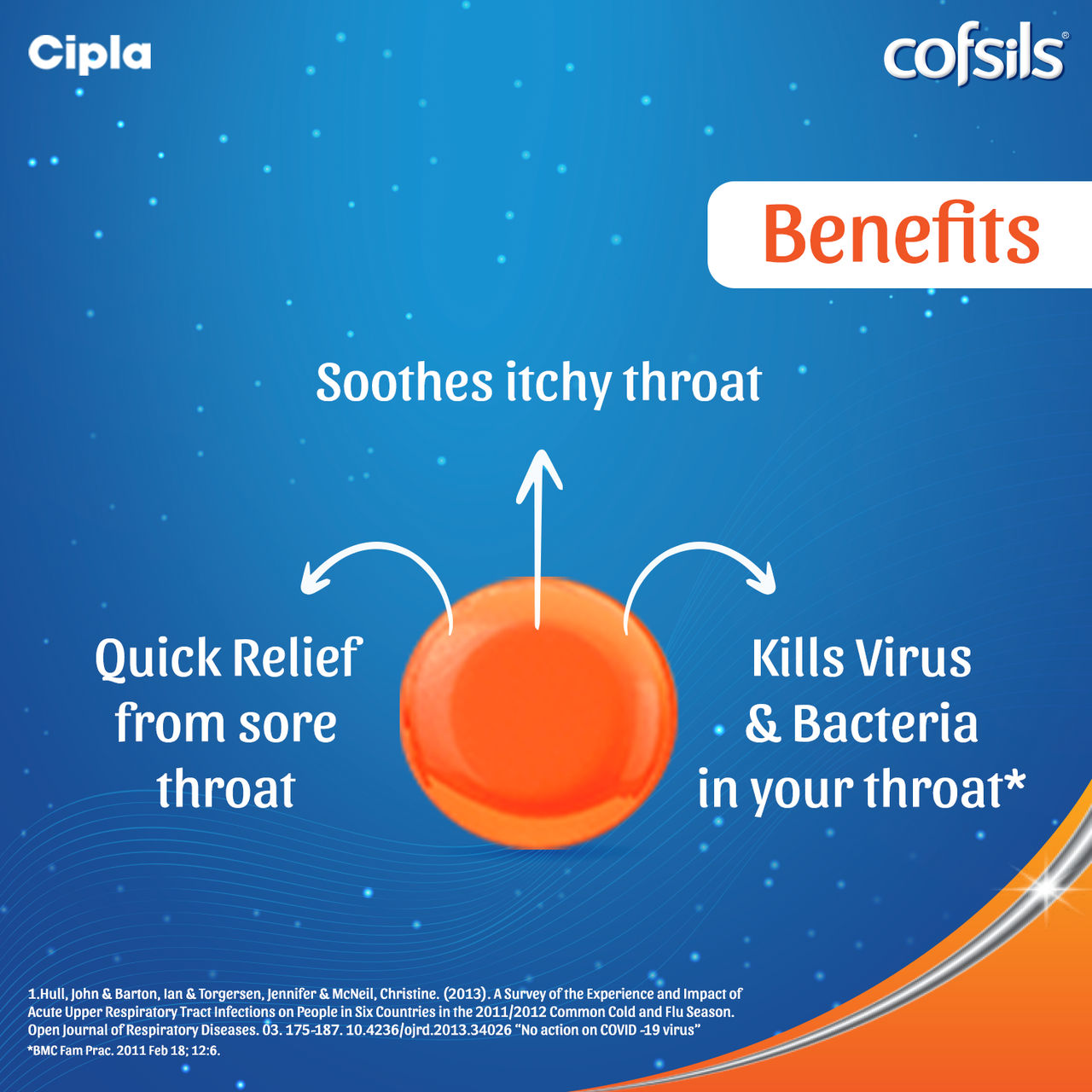 Cofsils Orange Lozenges