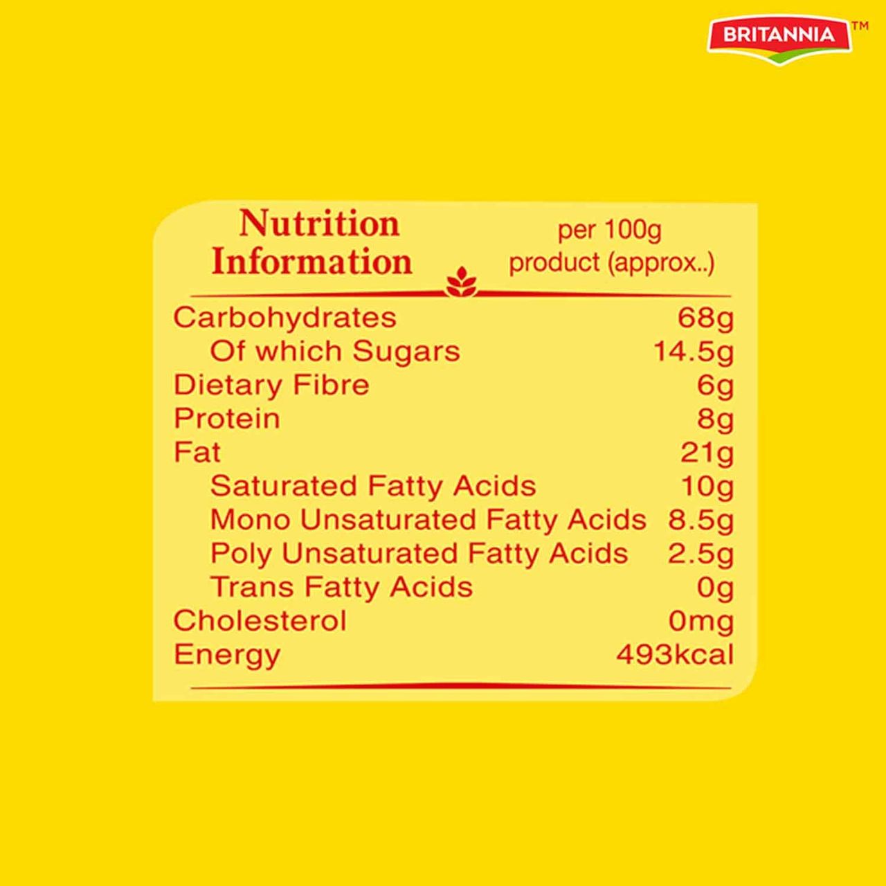 Britannia Nutrichoice High-Fibre Digestive Biscuits