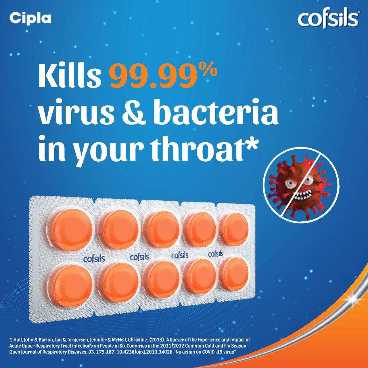 Cofsils Orange Lozenges
