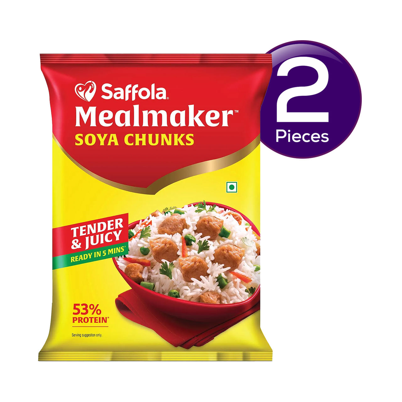 Saffola Soya Chunks Mealmaker 200 g Combo
