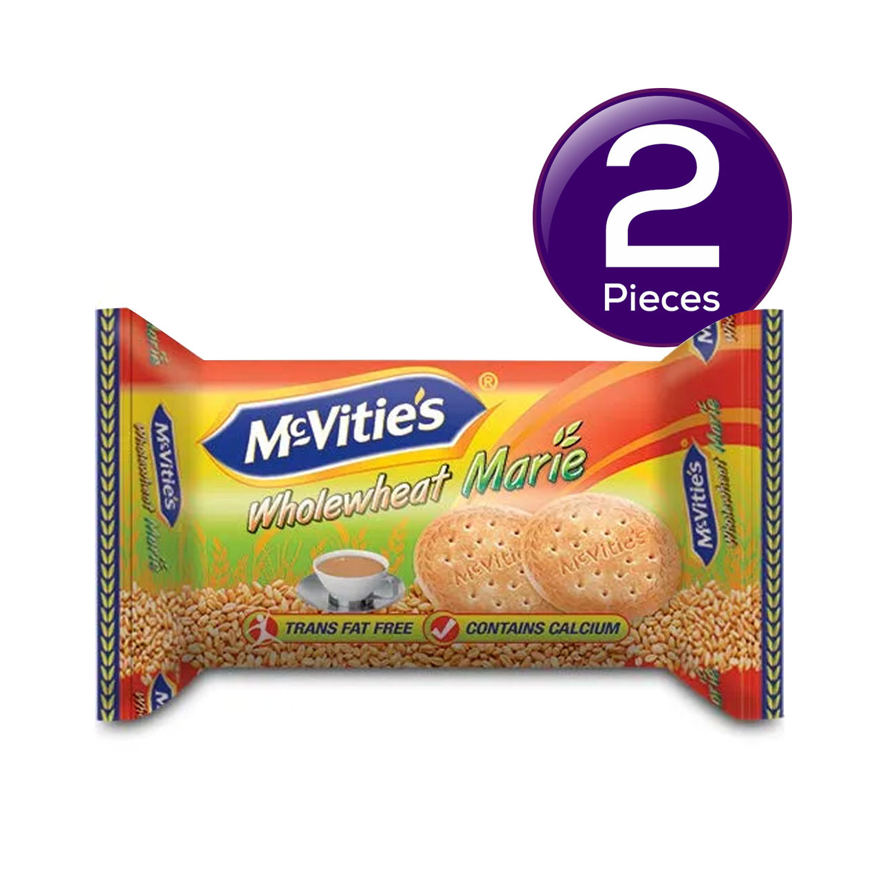 Mcvitie's Wholewheat Marie Biscuit 195 g Combo