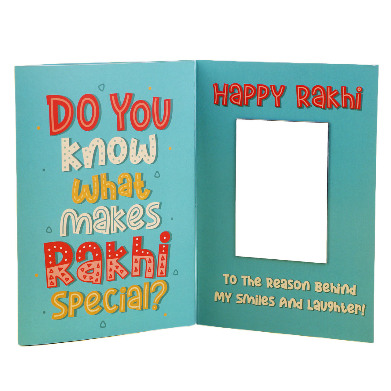 Oye Happy Rakhi Mirror Card
