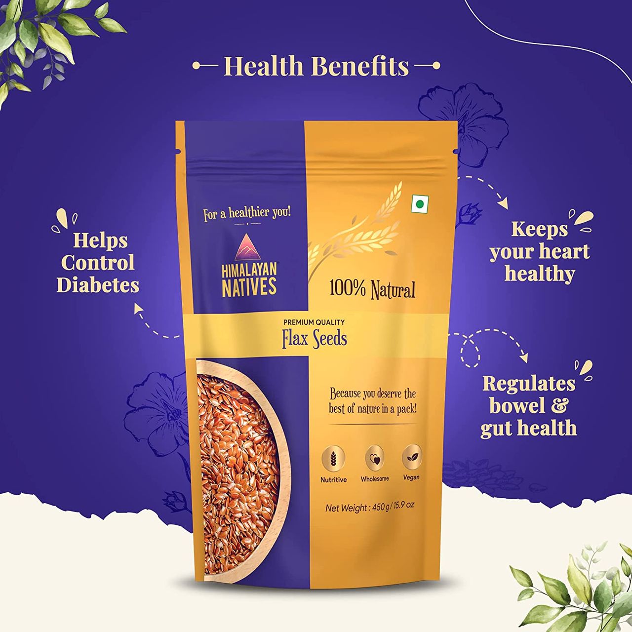 Himalayan Natives Flax Seeds