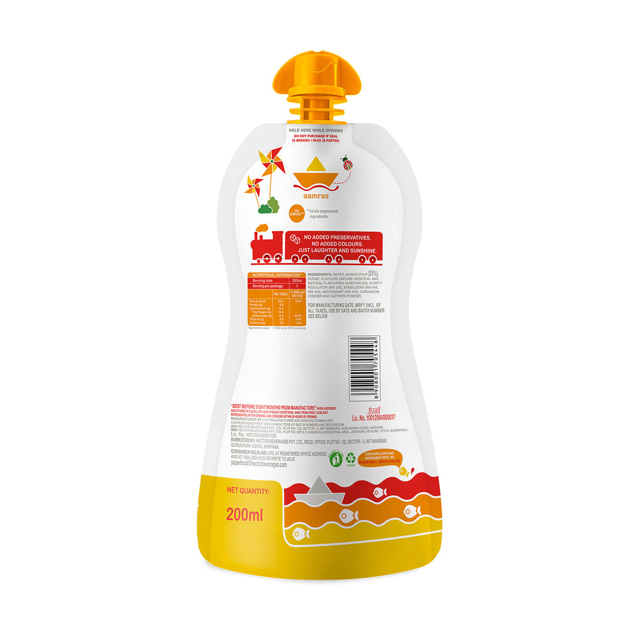 Paper Boat Aamras Drink 200 ml Combo