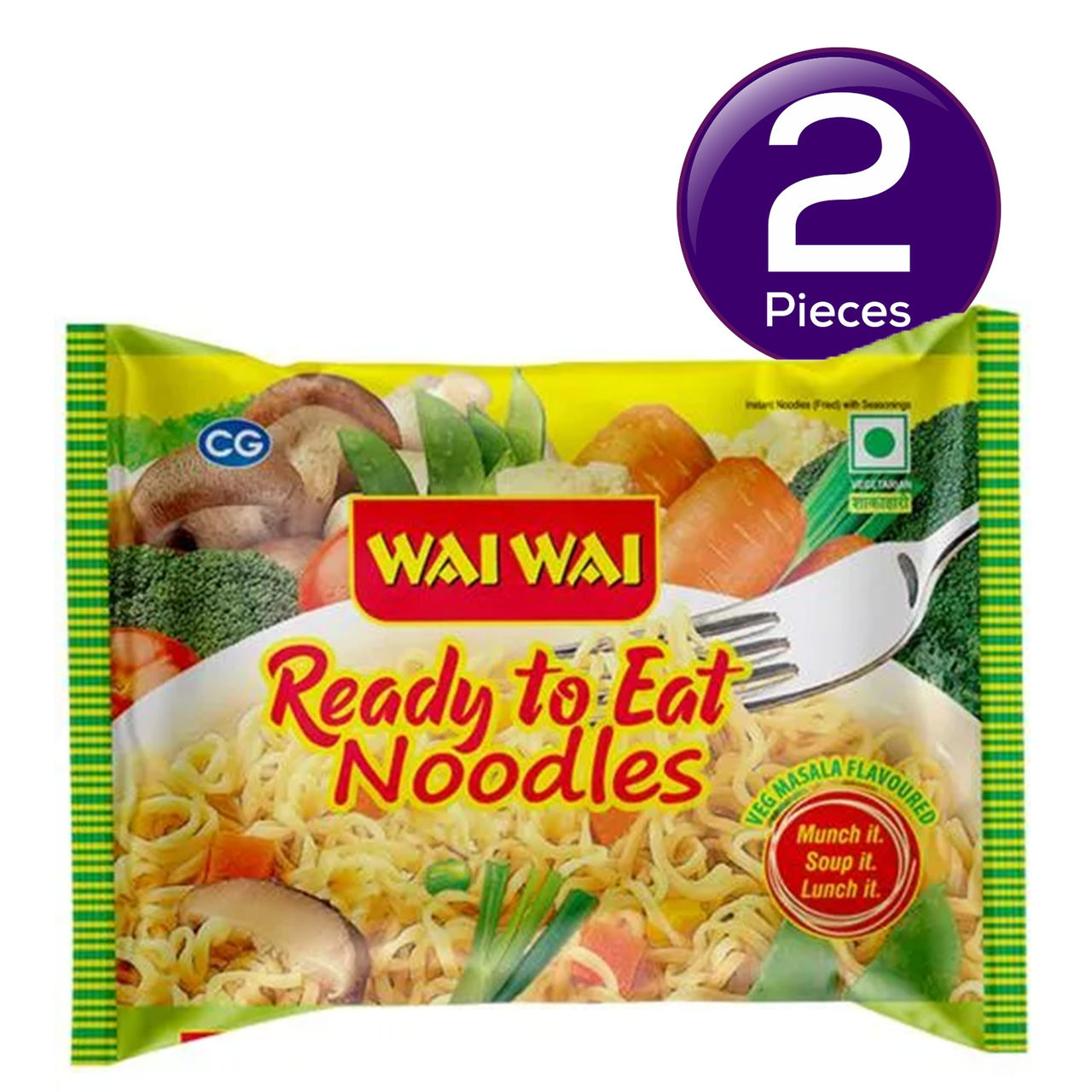 Wai Wai Ready To Eat Noodles 70 g Combo