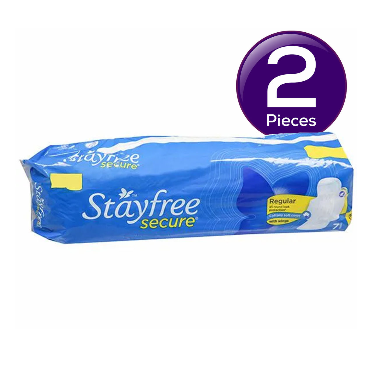 Stayfree Secure  Sanitary Pads - Regular 6 pc Combo