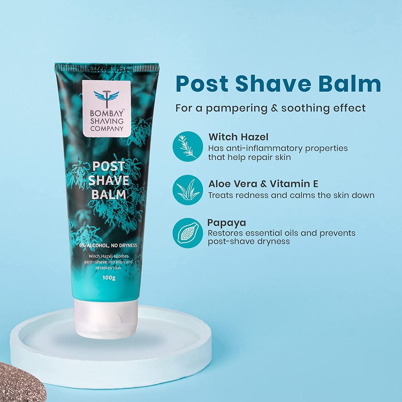 Bombay Shaving Company Shave & Dazzle Gift Set -Travel Kit. Perfume ,Razor ,Shaving Foam ,Shave Balm