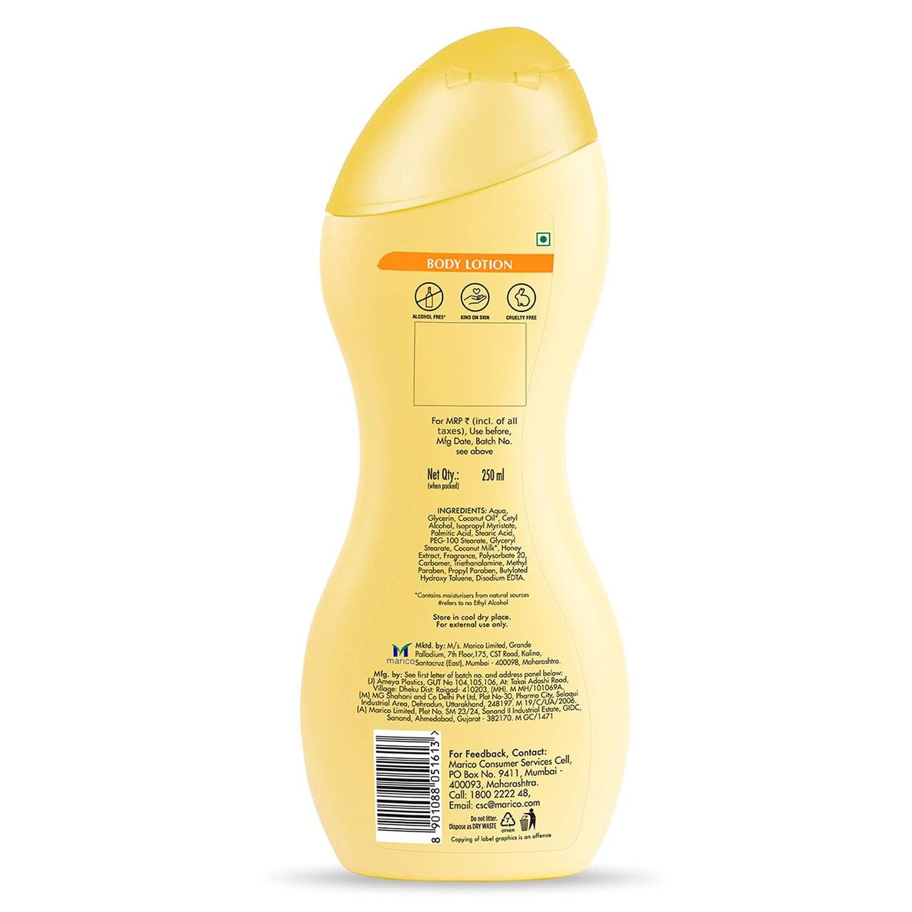 Parachute Advansed Soft Touch Body Lotion With Honey 250 ml Combo