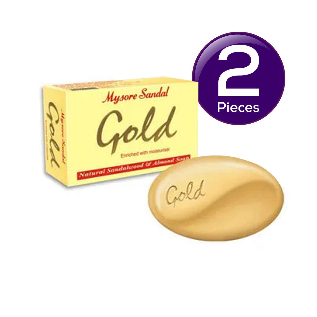 Mysore Sandal Gold Soap 125 g Combo