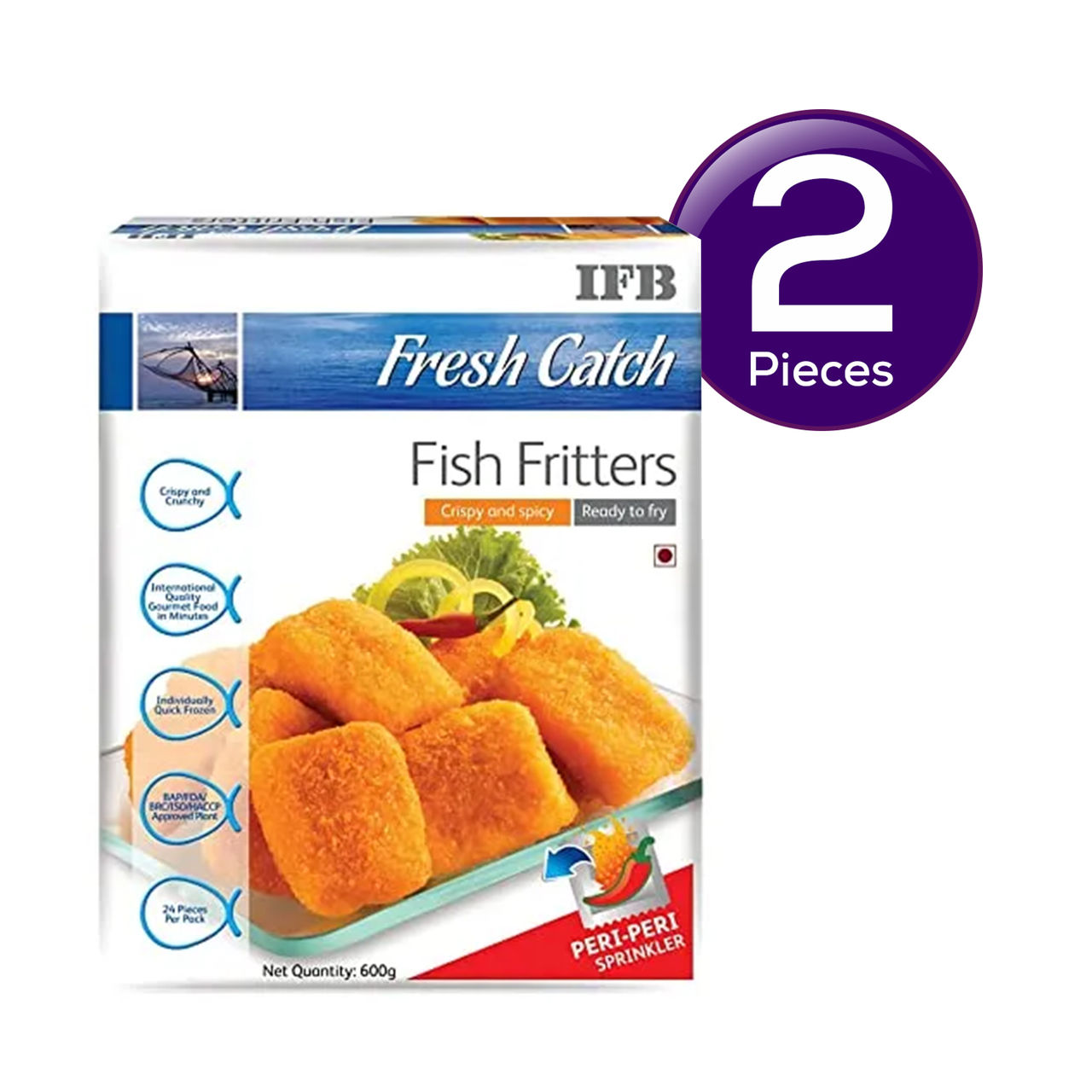 IFB Fresh Catch Fish Fritter 600 g Combo