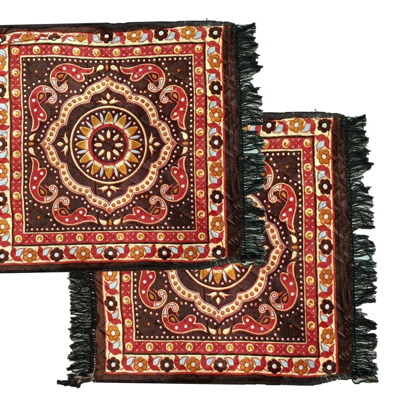 Elegant Weavers Aasan Mat - Brown