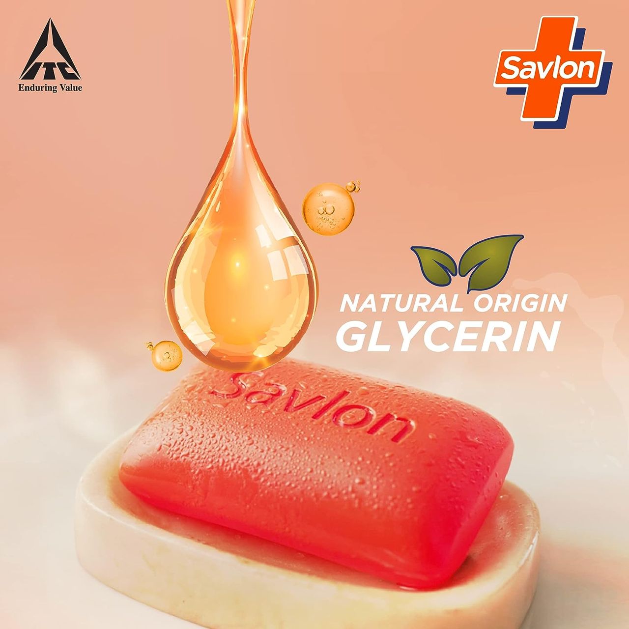 Savlon Glycerin Soap Bar, Germ Protection, for Soft & Supple Skin