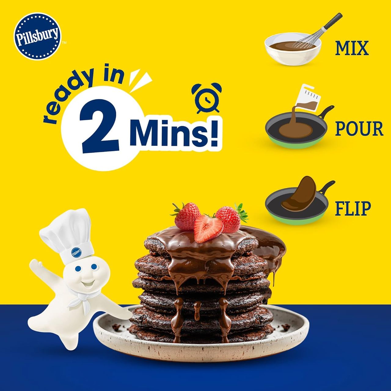 Pillsbury Pancake Mix - Chocolate