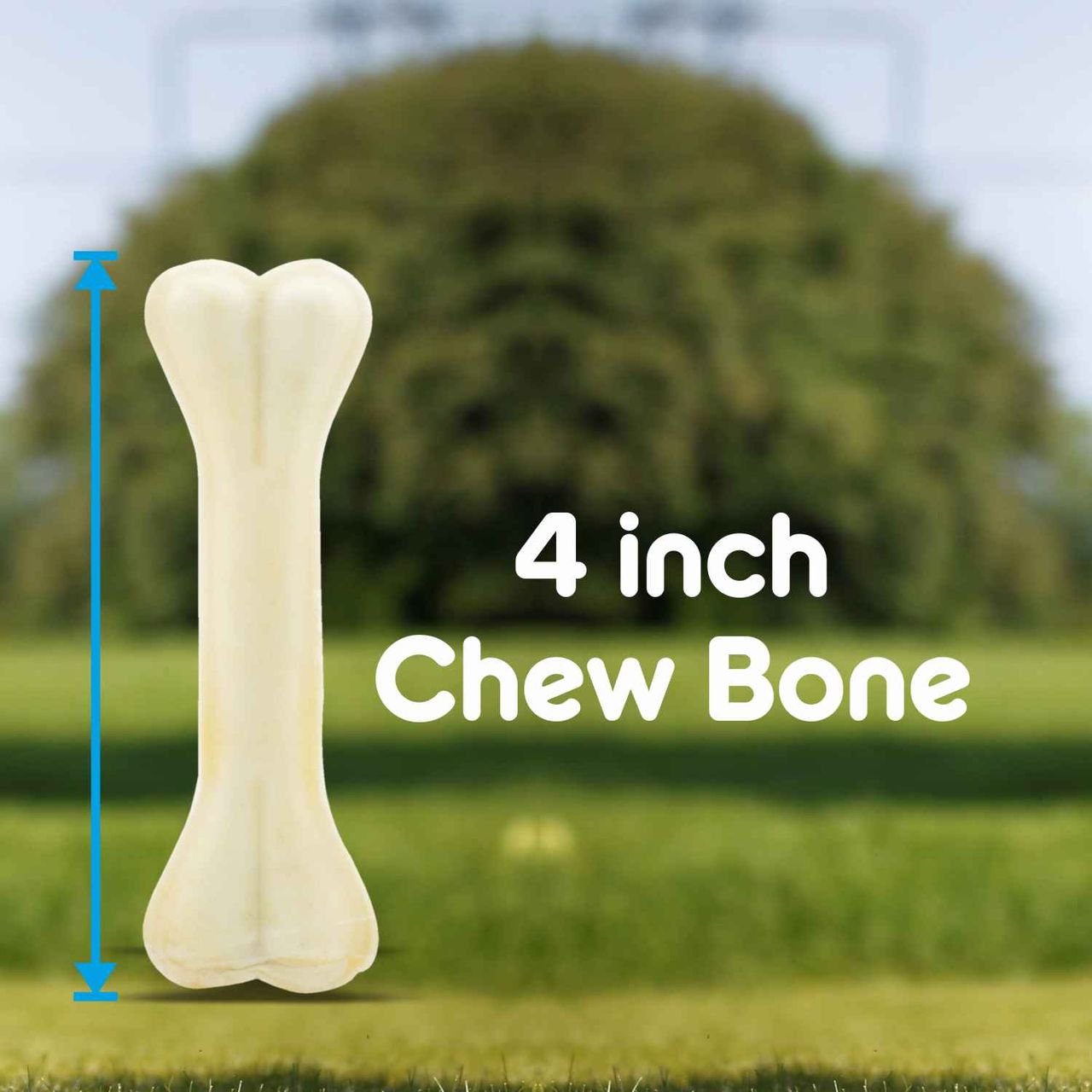 Purepet Pressed Chew Bones Dog Treats 4 Inches
