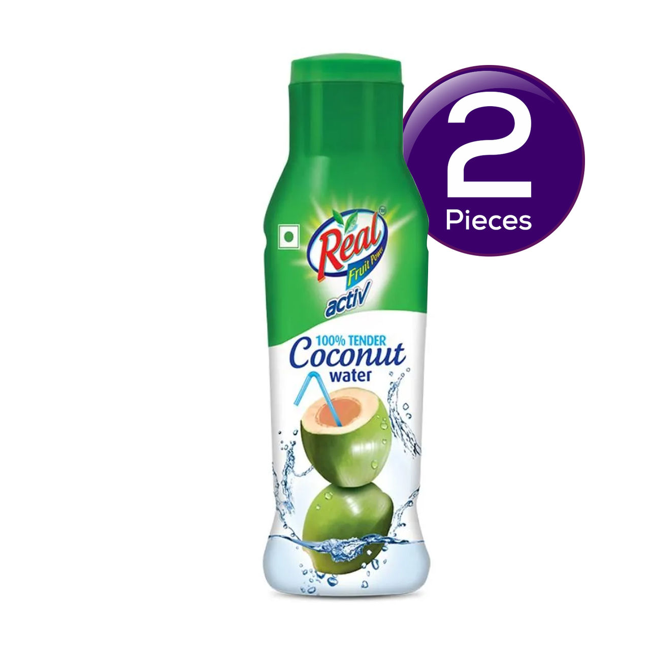 Real Activ 100% Coconut Water - 200 ml (Tetra Pak) 200 ml Combo