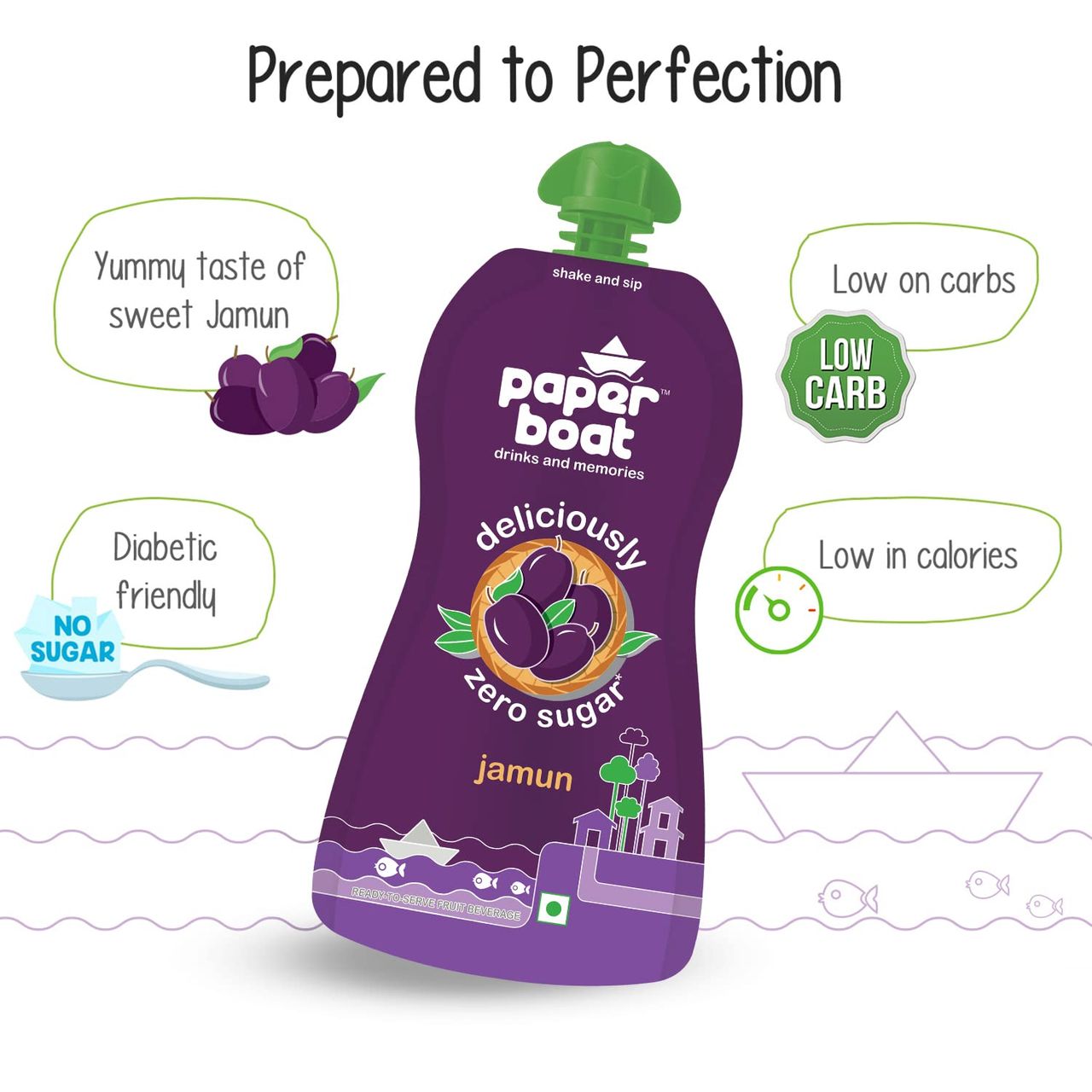 Paper Boat Jamun Juice Drink Combo