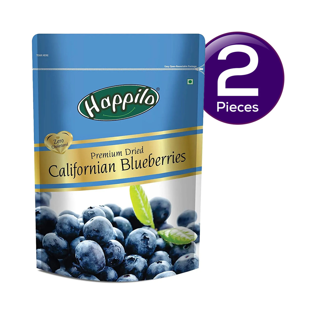 Happilo Premium Dried Californian Blueberries 150 g Combo