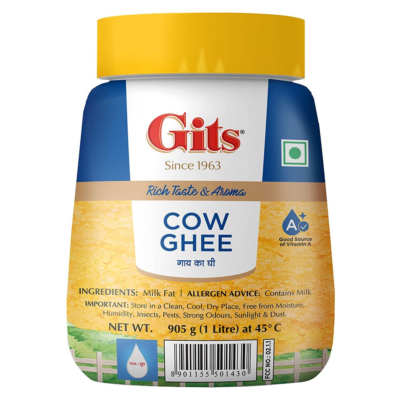 Gits Cow Ghee Jar