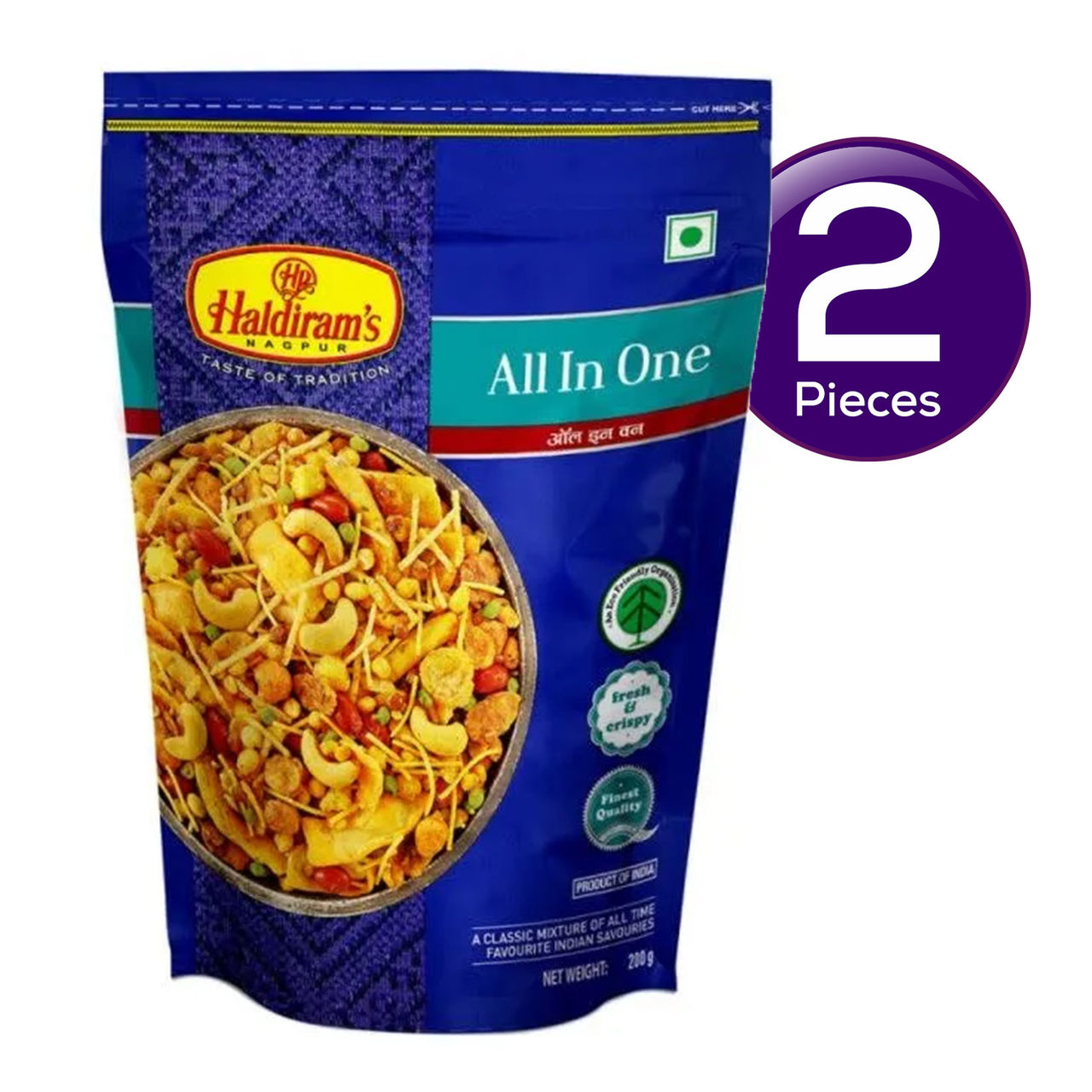 Haldiram's All In One Mixture 200 g Combo
