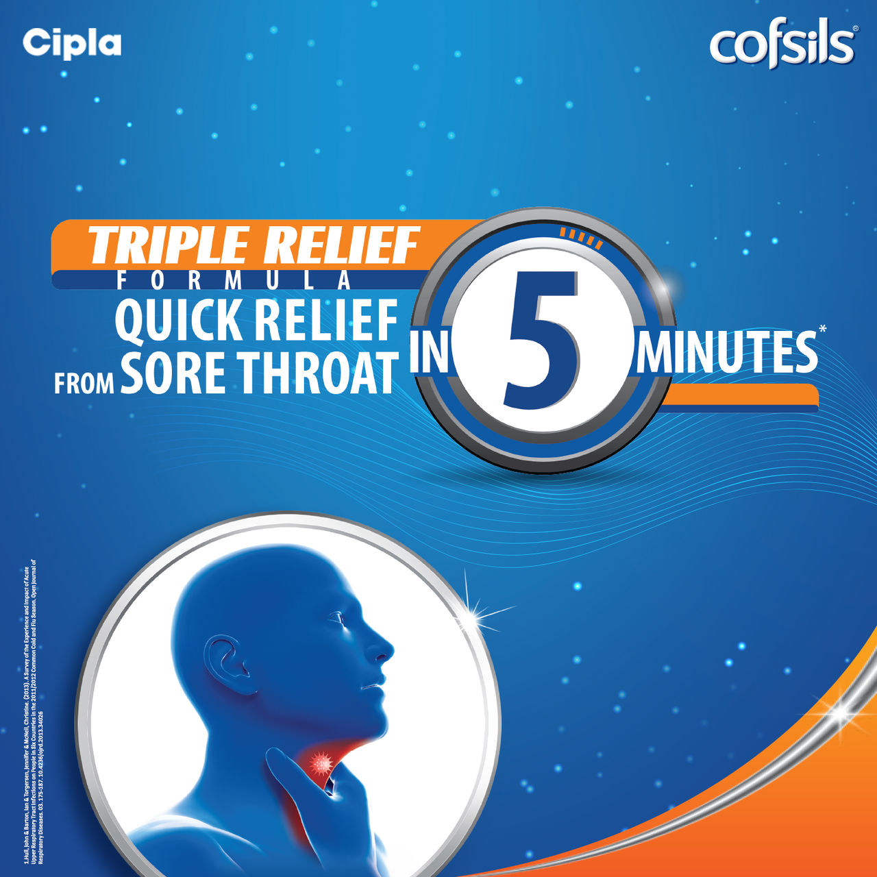 Cofsils Orange Lozenges