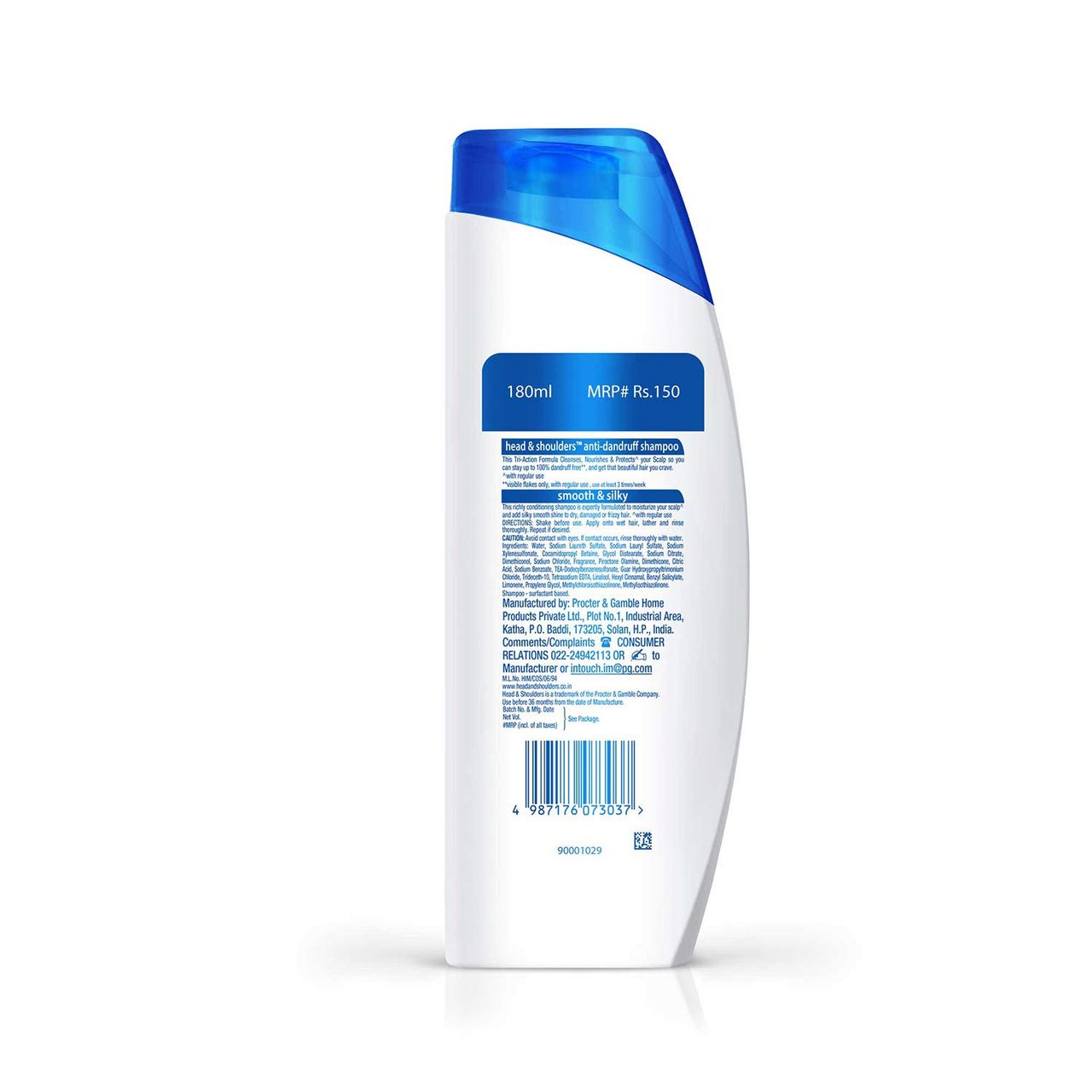 Head & Shoulders Anti-Dandruff Smooth & Silky Shampoo 180 ml Combo