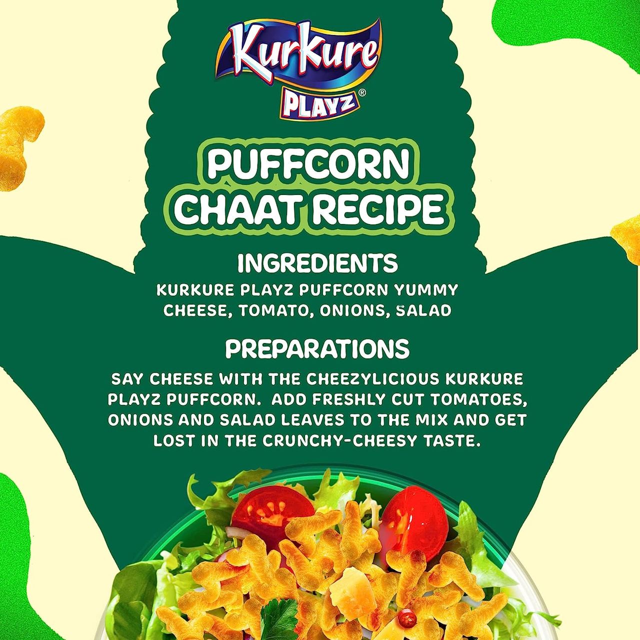 Kurkure Yummy PuffCorn Yummy Cheese Chips