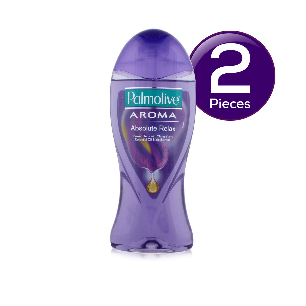 Palmolive Iris & Ylang Ylang Essential Oil Aroma Absolute Relax, Moisturizing Body Wash 250 ml Combo