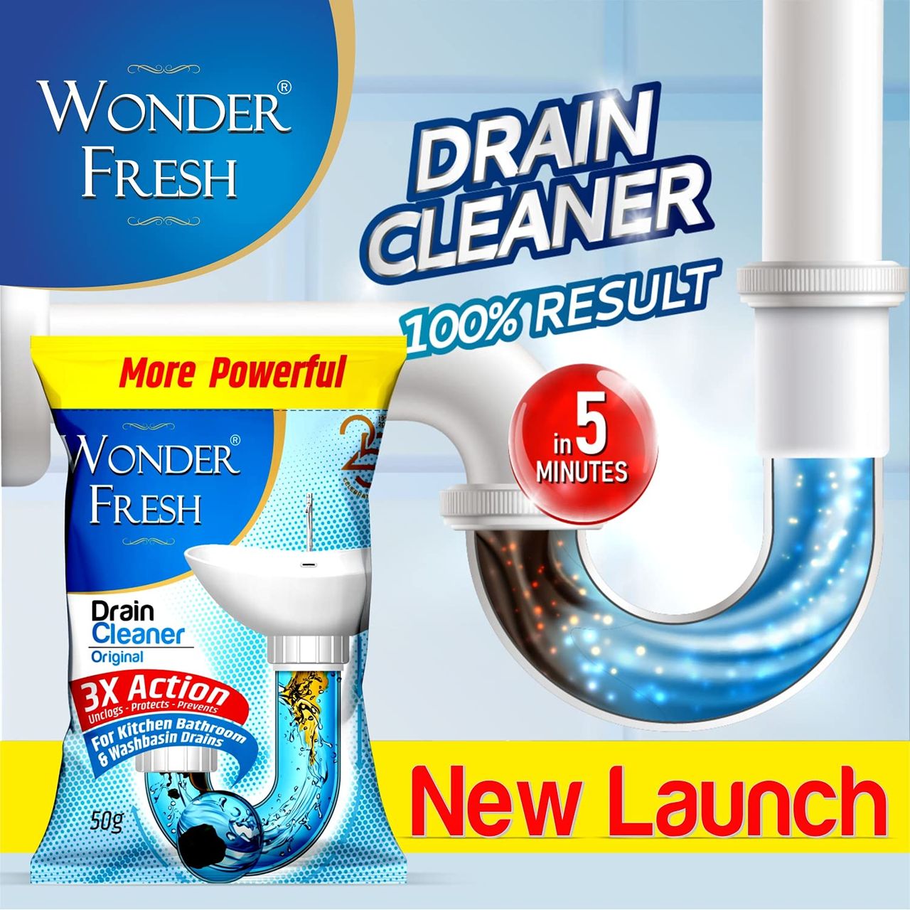 Wonder Fresh Drain Cleaner