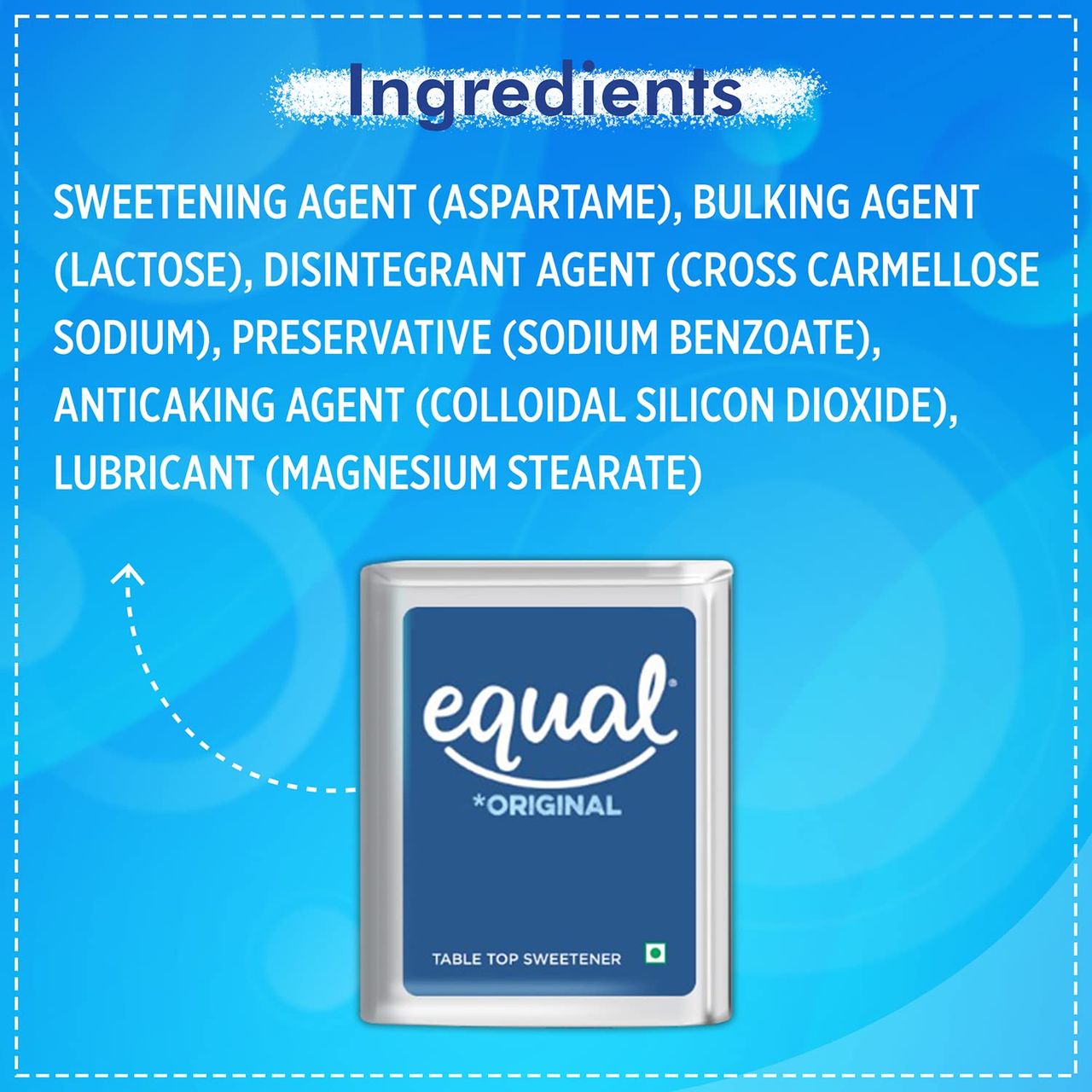 Equal Classic Zero Calorie Sweetener Sugar Free Calorie Control