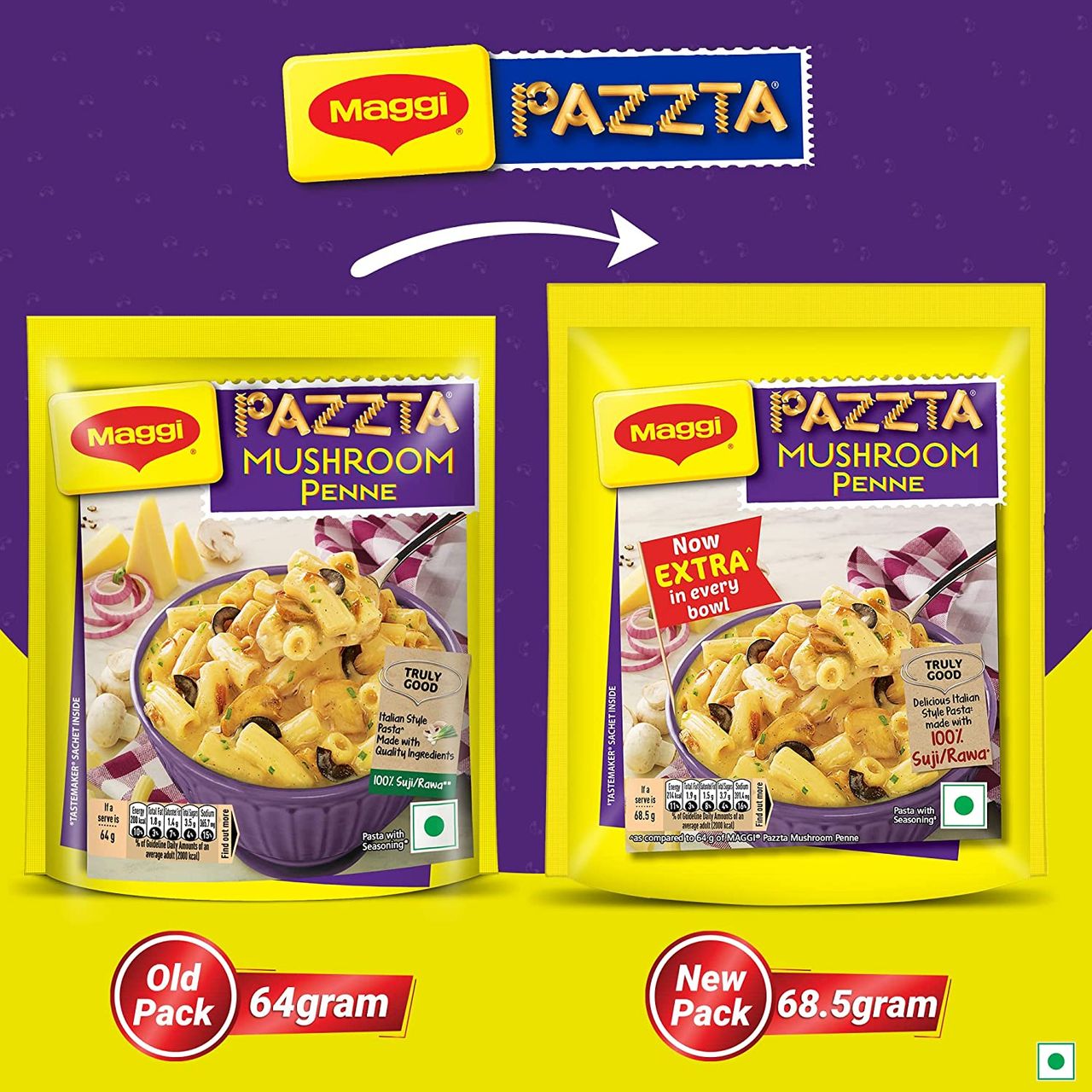 Maggi Pazzta Mushroom