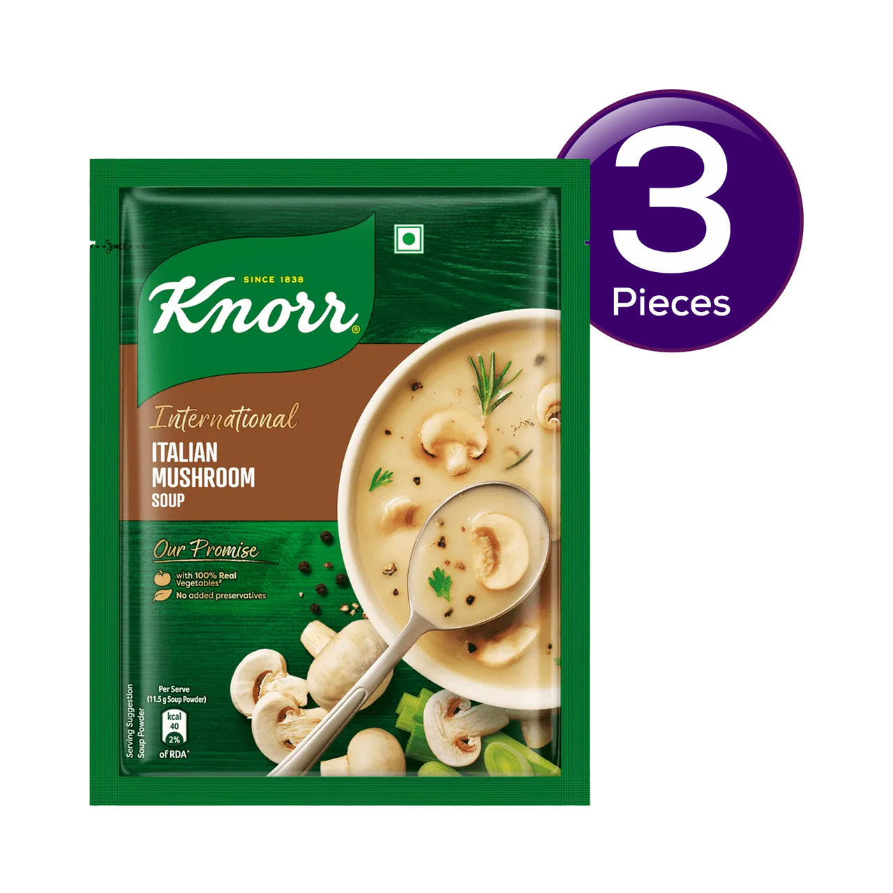 Knorr International Italian Mushroom Soup 46 g Combo