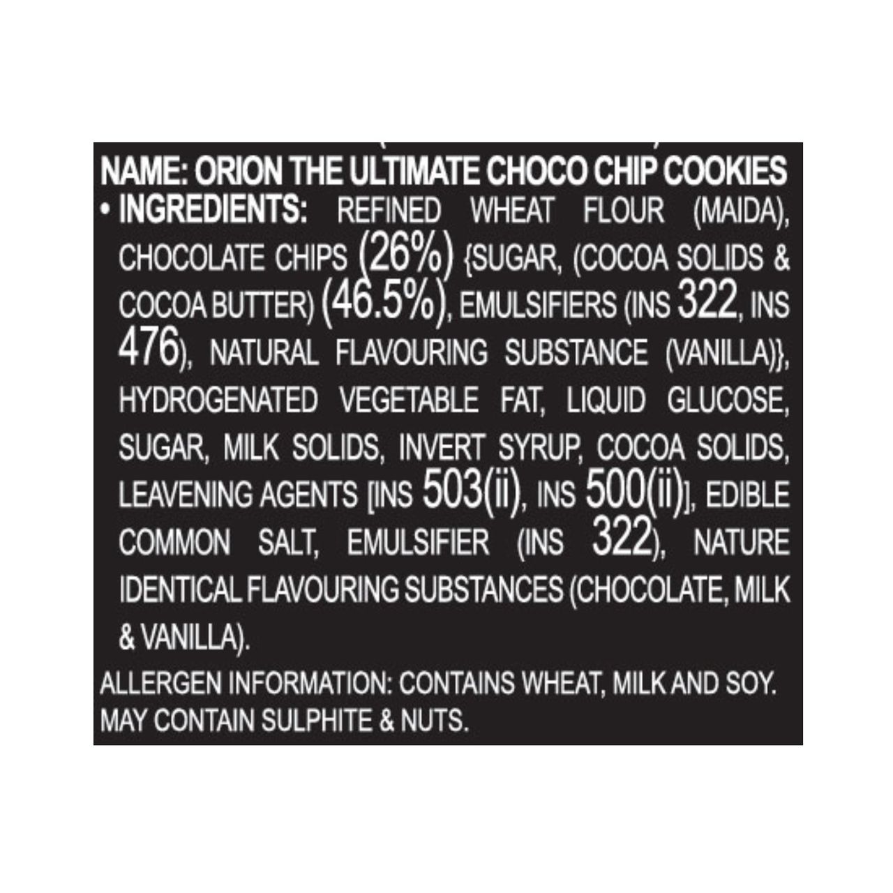 Orion - The Ultimate Choco Chip Cookie
