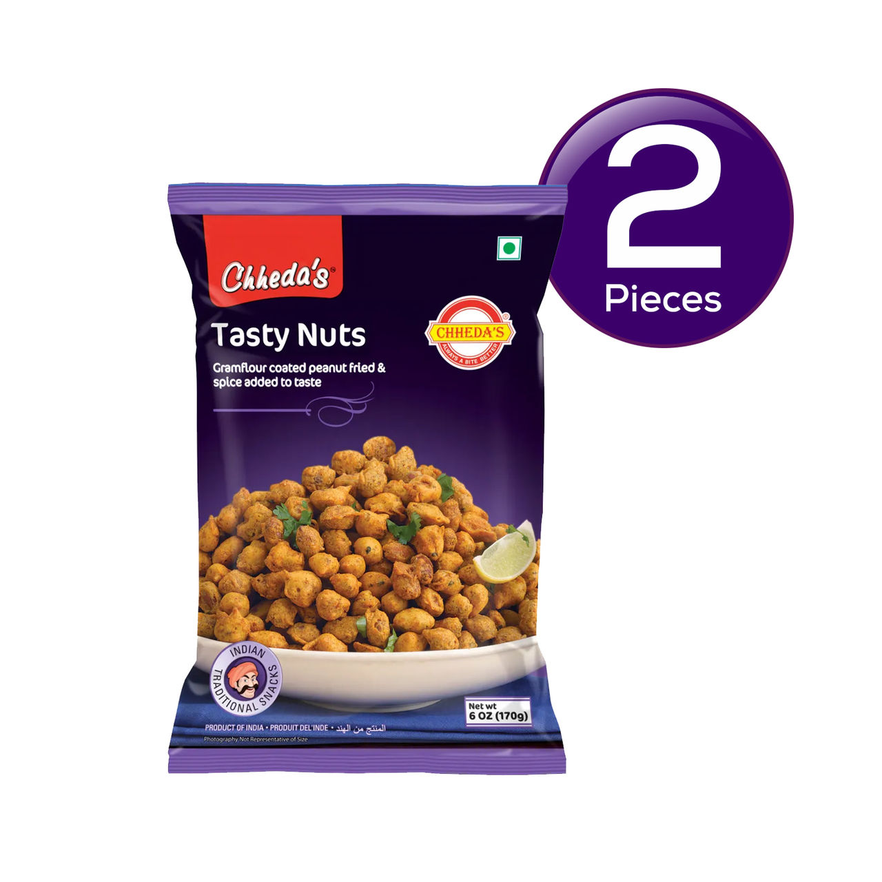 Chheda's Tasty Nuts 170 g Combo