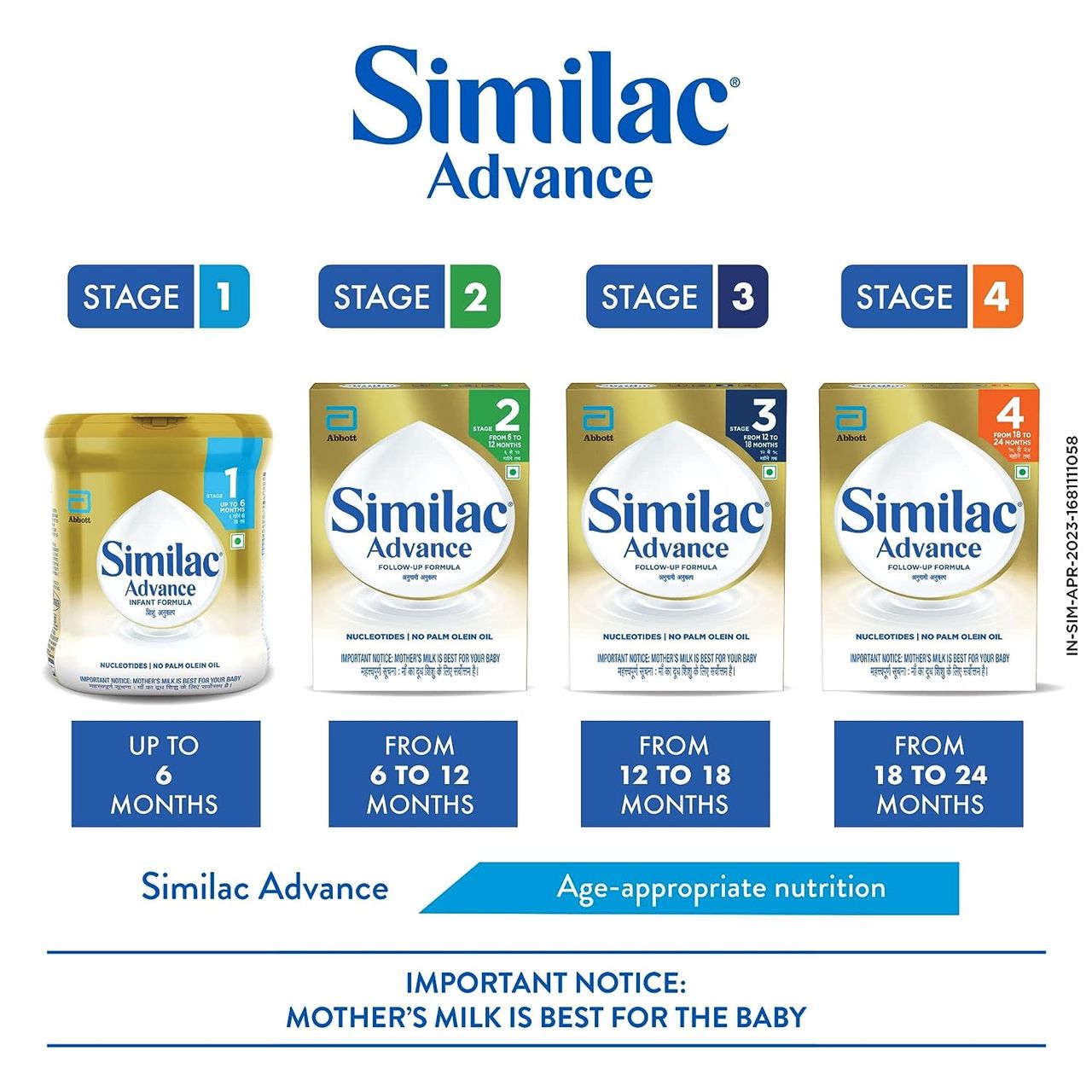 Similac Advance Stage 2 Follow-Up Formula | 6 to 12 months - Box