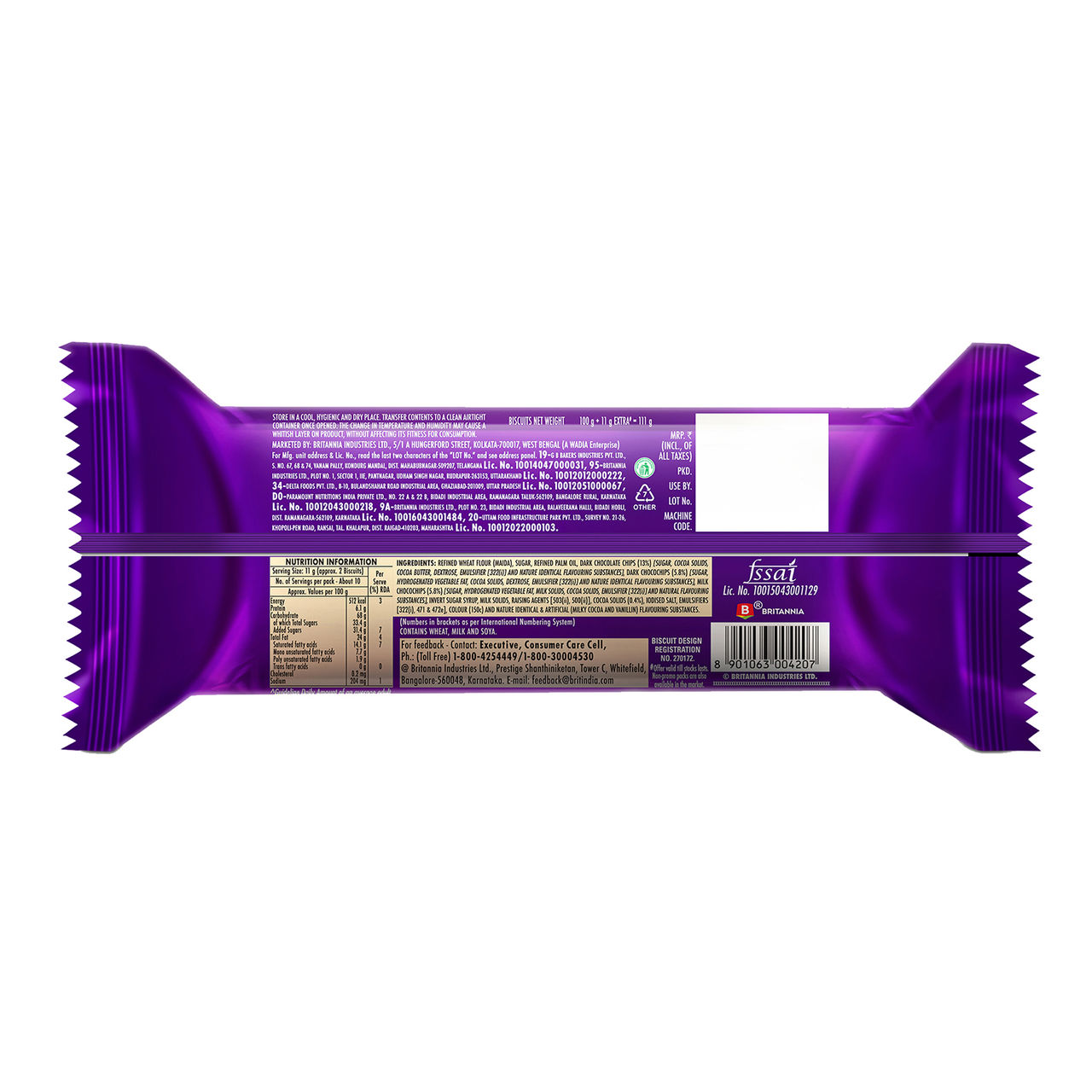 Britannia Good Day Choco Chip Cookies, Now So Chocolaty