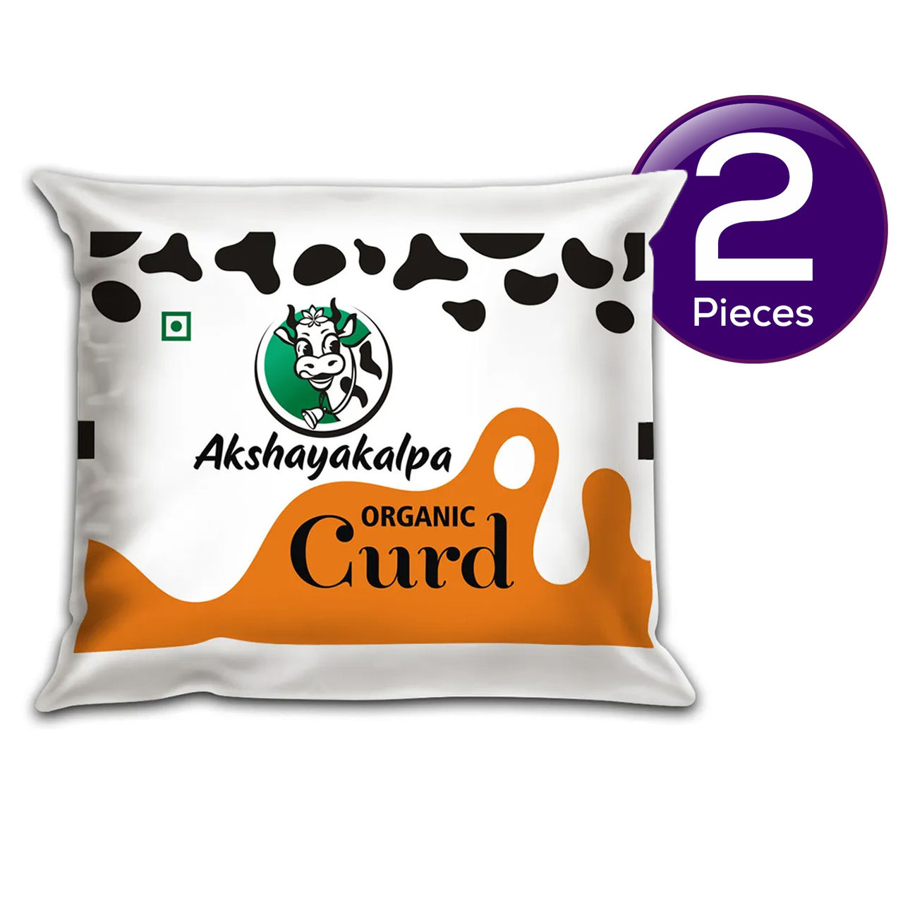 Akshayakalpa Organic Curd Pouch 200 g Combo