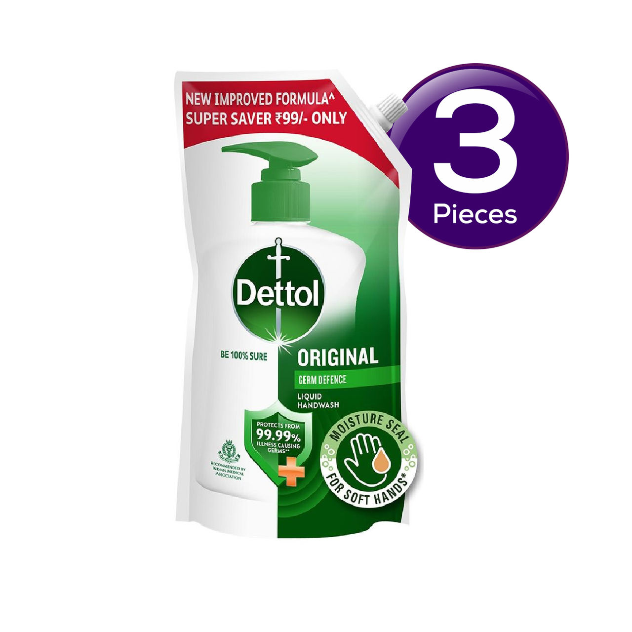 Dettol Original Liquid Handwash Refill Combo