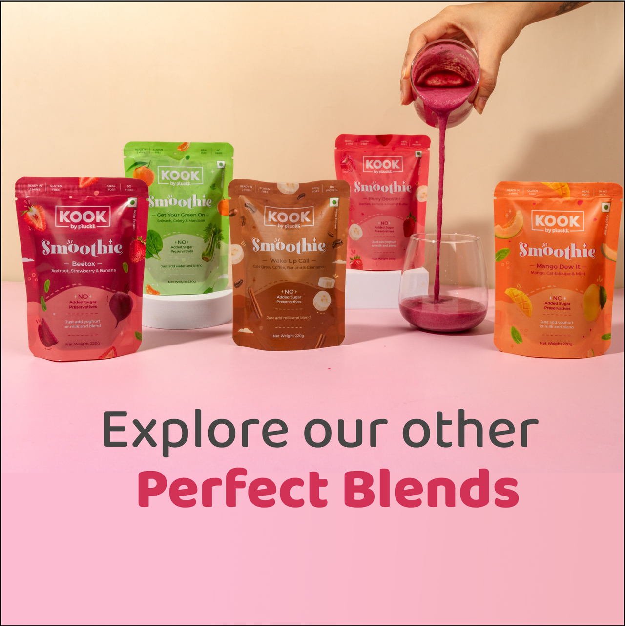 Pluckk Coffee Smoothie Kit