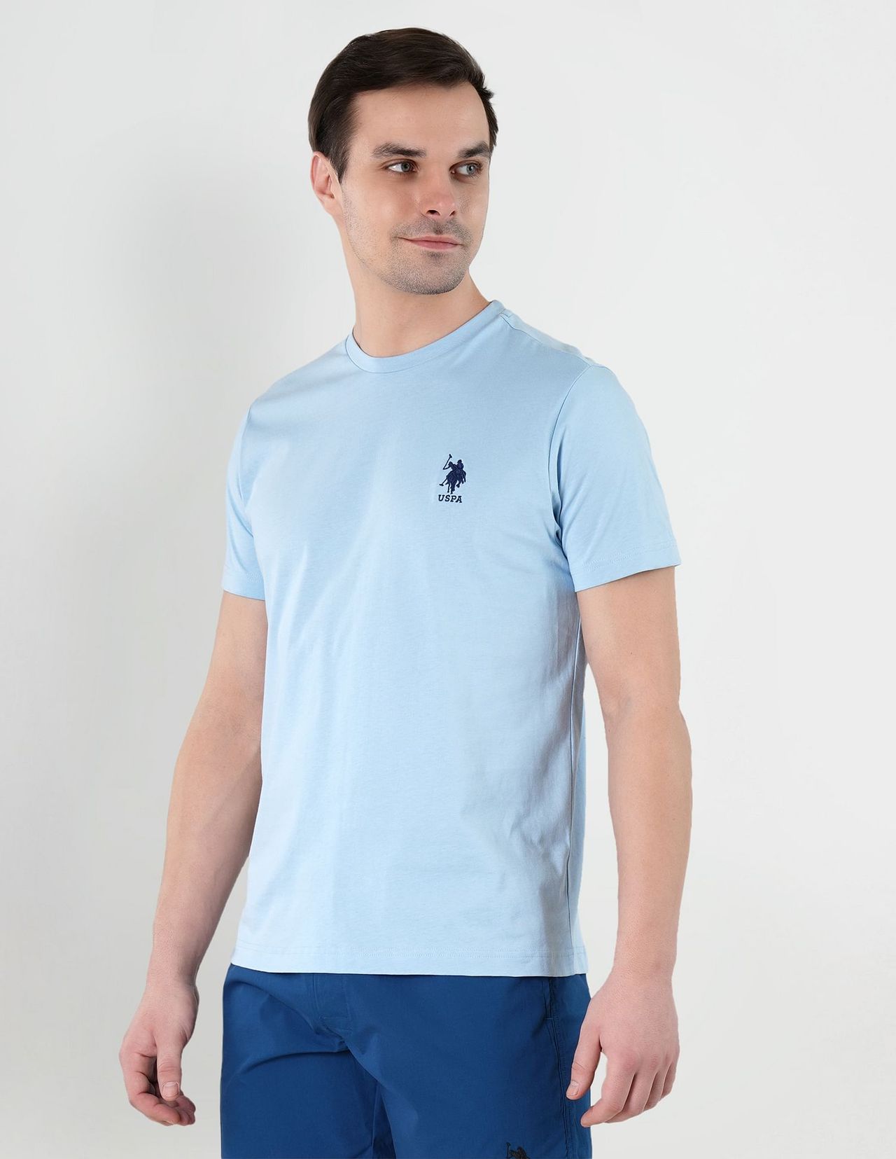 U.S. Polo Assn. | T-Shirts | M | Pack of 1 | Blue