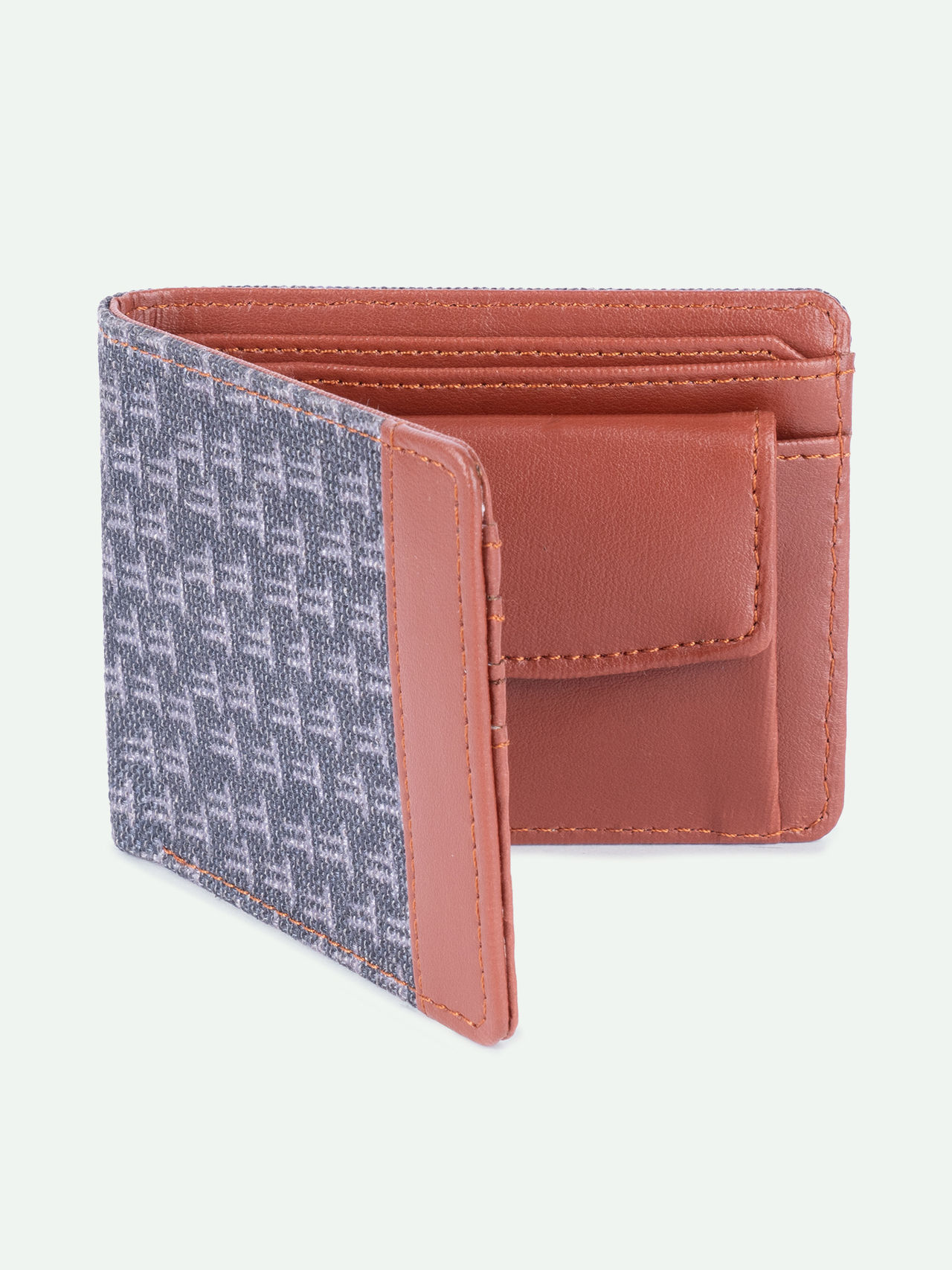 ZOUK Men's Classic Sleek Wallet | Charcoal Abyss