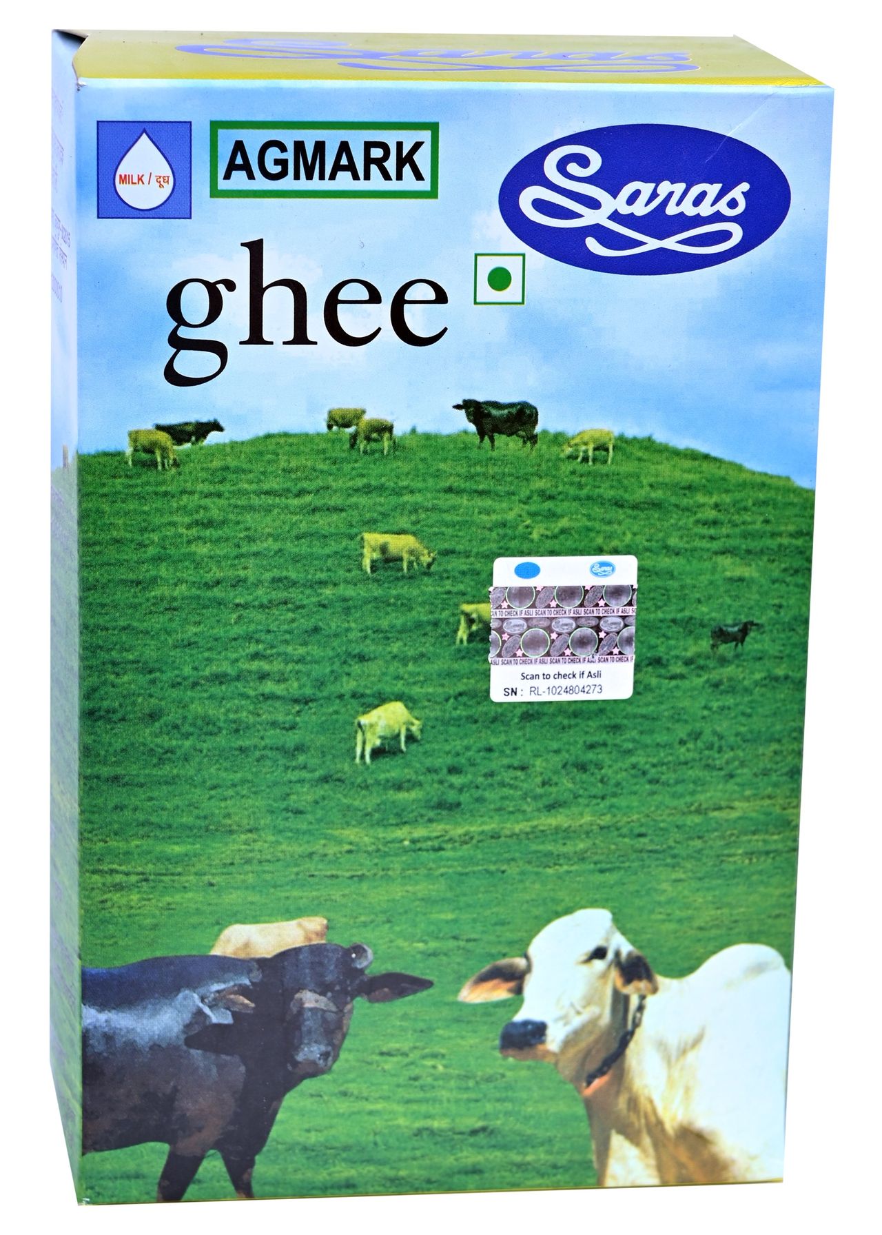 Saras Ghee Tetra Pack