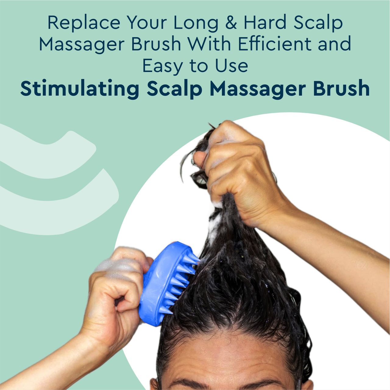 GUBB Scalp Massager - Blue