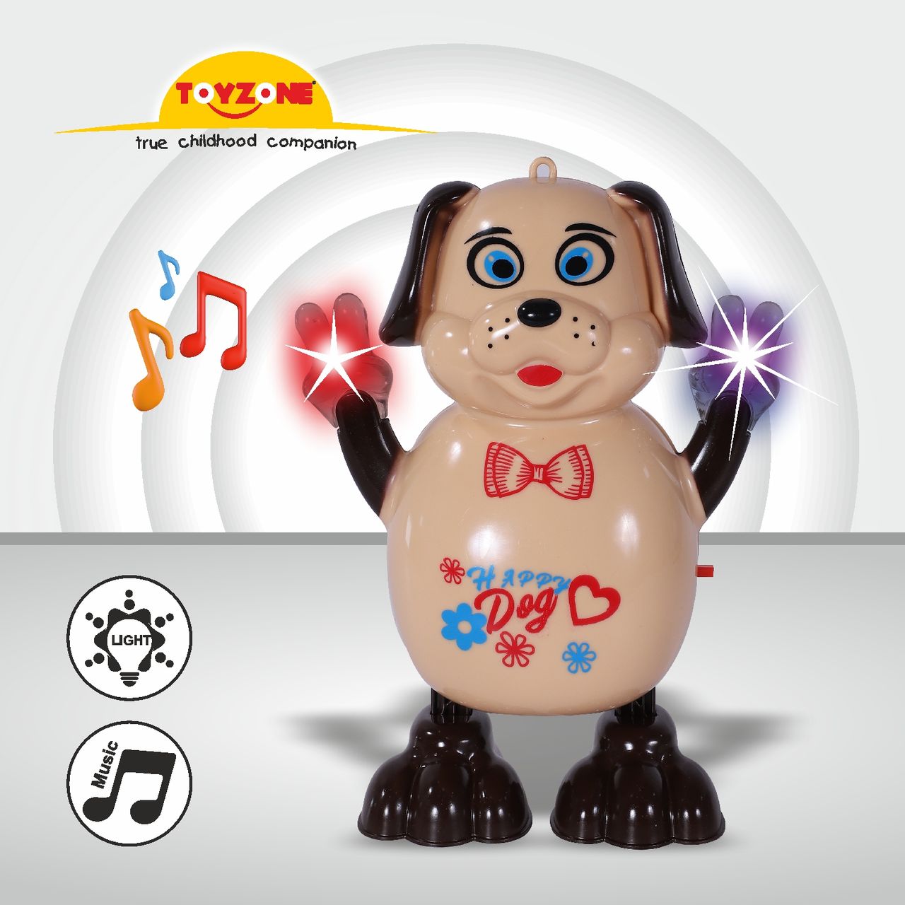 Toyzone Dancing Dog Bump and Go